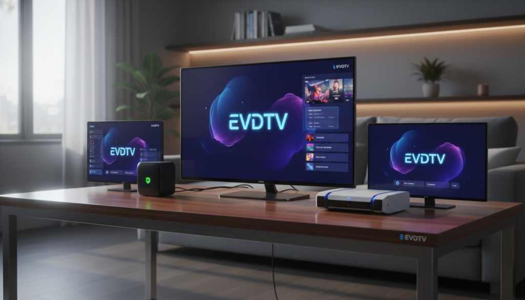 الأجهزة المتوافقة مع خدمة EVDTV
