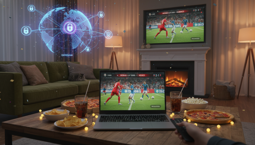 كيفية مشاهدة مباريات كأس العالم 2026 مجانًا عبر الإنترنت باستخدام VPN