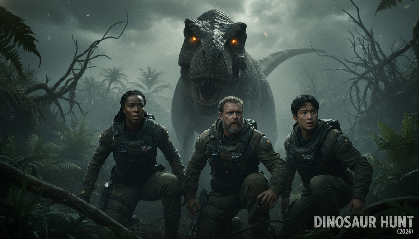 فيلم الرعب و الخيال العلمي  Dinosaur Hunt ( 2026 )