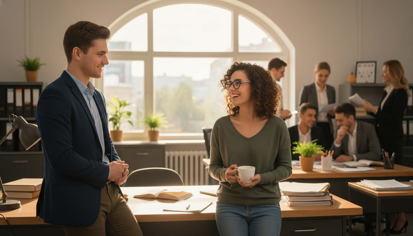 فيلم الكوميديا و الرومانسية Office Romance ( 2026 )