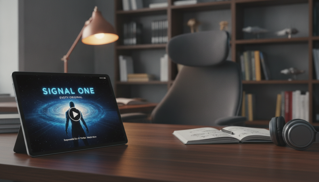 كيفية الوصول إلى فيلم Signal One عبر EVDTV السيرفر الرسمي