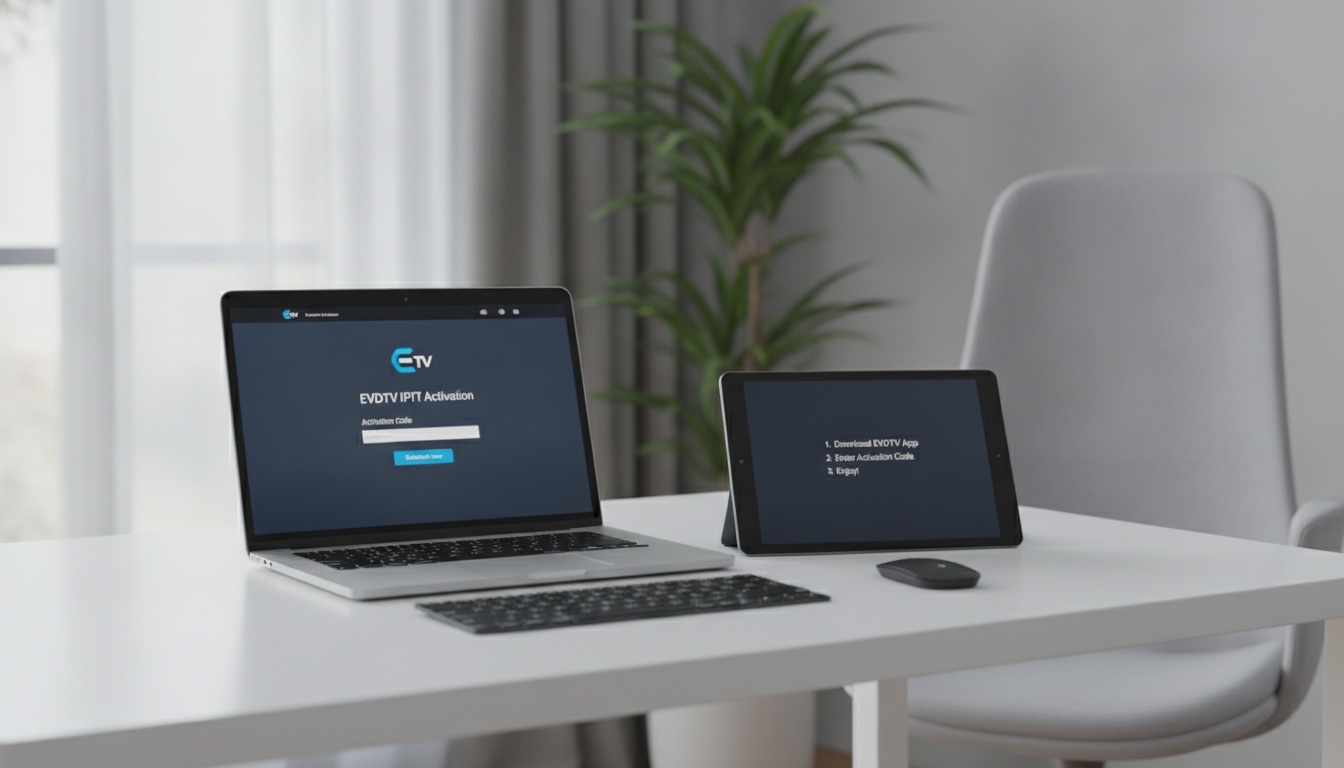 طريقة تفعيل EVDTV  على اجهزة ماك بوك والاندرويد